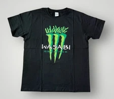 Wasabi Gekikara Humorous T-Shirt Japan Import Black Monster Unisex XL Gift New