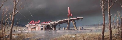 Fallout Red Rocket Fallout 4 Bethesda Softworks LIMITED 100 ONLY