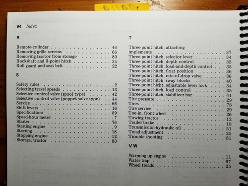 John Deere 1830 2030 2130 Tractor Owner's Operator's Manual OM-L31484 H5 8/75 - Picture 11 of 12
