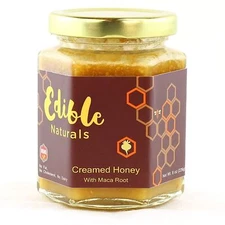 WOHO 100% Pure Creamed RAW Honey with Maca Root 8oz 226g