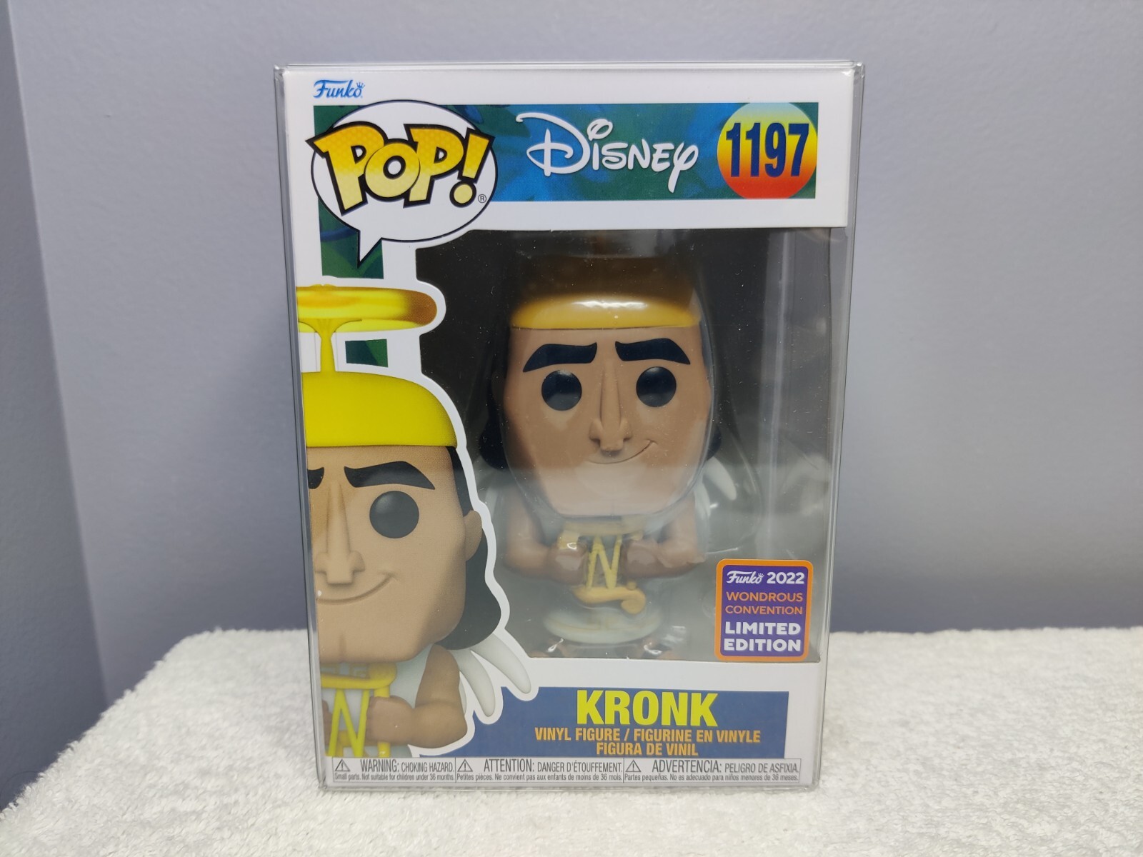 Funko Pop Disney Los Emperadores Nuevo Groove Kronk Angel Maravilloso Exclusivo #1197