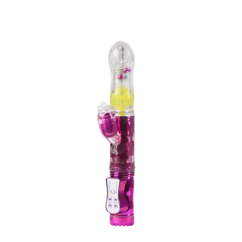 Rabbit Vibrator Masturbator Thrusting Rotation Adult Women Sex Toy - Picture 9 of 10