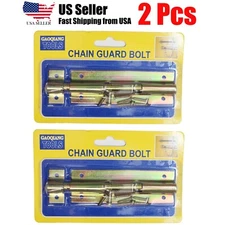 (2 Pcs) Barrel Bolt Lock Heavy Duty Slide Door Latch Lock BRONZE Sliding 4.5"