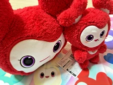 TWICE LOVELYS CHAENGVELY Fuwamoko Big Sleepy, sit down Stuffed Toy Japan