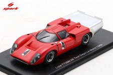 Spark S9225 1/43 Lola T70Mk3B No.4 Test Days Le Mans 1969 Long Tail Model Car
