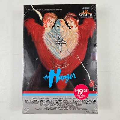 The Hunger Betamax Beta Tape David Bowie Erotic Thriller Brand New Sealed