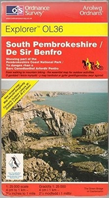 South Pembrokeshire (Explorer Maps) by Ordnance Survey Sheet map, folded Book