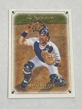 2007 Upper Deck Masterpieces Baseball #40 - Mike Piazza - Los Angeles Dodgers