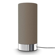 I lampe de table tissu taupe I