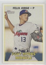 2016 Topps Heritage Minor League Edition Felix Jorge #35 3d5