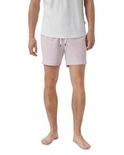 Onia Charles Cotton  Nylon Stripe Regular Fit 5" Swim Trunks Men's XL Rosette