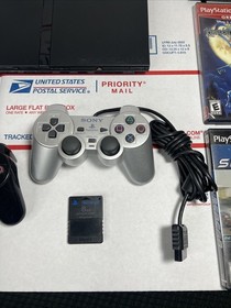 Sony PlayStation 2 Slim PS2 Console Bundle W / GAMES  - SAME DAY SHIP - WARRANTY