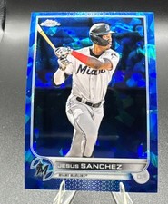 2022 Topps Chrome Update Series Sapphire Jesus Sanchez #US197