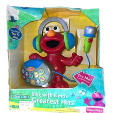 Fisher Price Sesame Street ELMO'S SING ALONG GREATEST HITS New In Box