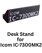 Desktop Stand for Icom IC-7300mk2 With logos