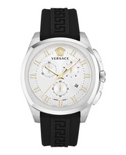 Versace Mens  Stainless Steel 43mm Strap Fashion Watch