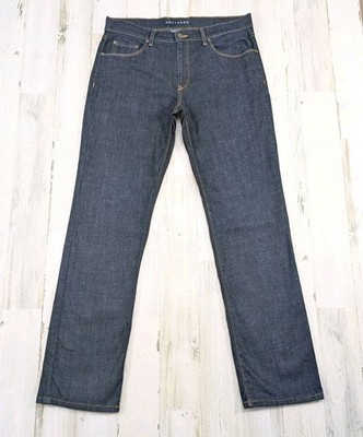 Mott & Bow Jeans Mens Fits 35x33 Crosby Straight Dark Denim (Tag 34x32)
