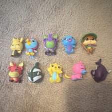 Hatchimals Mixed Lot of 10 Plastic Animal  Dinosaur Figures Collectibles
