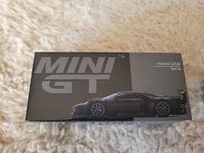 Mini GT Ford GT GTLM Test Car Matte Black 1:64 Scale 