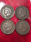 1892 1895 1902 1903 INDIAN HEAD 1 ONE CENT PENNY COIN  UNITED STATES US #300