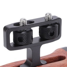 Camera Cage Wooden Handle 1/4 Inch Screw Mount Camera Frame Side Hand Grip