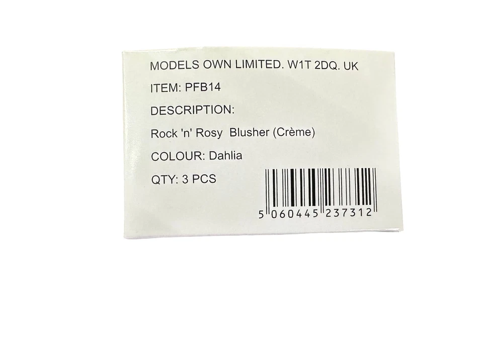 Models Own Rock N Rosy Creme Blusher, Colour Dahlia QTY3pcs - Image 3 of 4