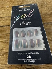KISS gel FANTASY Allüre, 28 Nägel Ready-To-Wear Gel, Gr. S, Nails/Ongles/Nägel