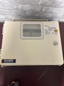 Kendall Sharps Container Cabinet / Wall Enclosure Case of 3