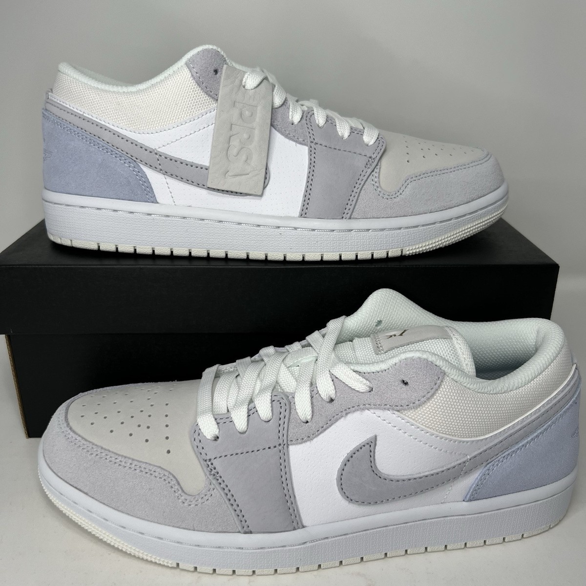 【NIKE】AIR JORDAN 1 LOW PARIS GREY FOOTBALL Jordan 1 Low Paris Sky Grey Football Grey Mens Sizes CV3043
