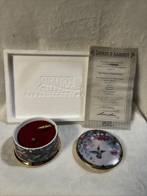 Ardleigh-Elliott  The Anna s Hummingbird  LIMITED Music Box Lena Lui TESTED READ