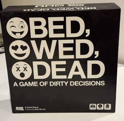BED WED DEAD IDW 2016 - Party-Kartenspiel für Erwachsene - 300 Karten SEALED & KOMPLETT