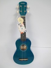 Hola Music 21 Inch Blue Soprano Ukulele Model-HM-21BU