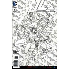 Justice League of America #7 Cover 2 - 2015 series DC comics NM [r 