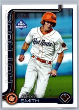 2025 Topps Pro Debut Paper Base Aidan Smith Bowling Green Hot Rods