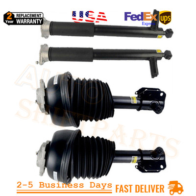 4PCS Front Rear Air Suspension Struts For Mercedes CLS400 W218 W212 E350 4MATIC