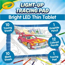 Light Up Tracing Pad - Blue, Drawing & Tracing Projector for Kids, Holiday & Chr