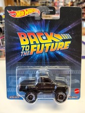 Hot Wheels Premium Back To The Future 1987 Toyota Pickup Truck In Black