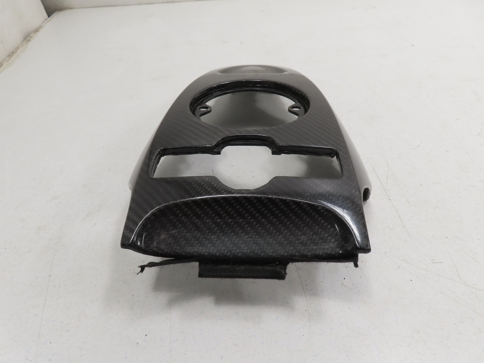 06 Lamborghini Gallardo #1310 Trim, Center Console Extension Shifter Carbon Fibe
