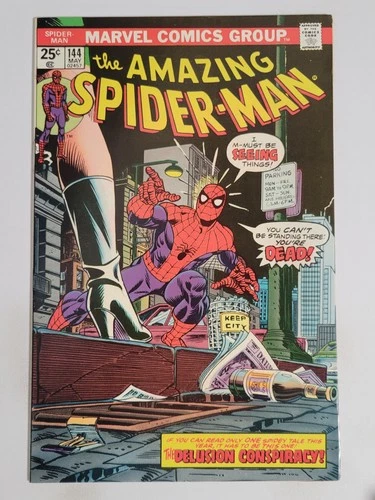Amazing Spider-man #144 Marvel 1975 NM- 9.2 1st full app of Gwen Stacy's clone