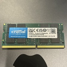 Crucial 32GB DDR4-2666 260-Pin SO-DIMM Laptop...