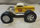 Vintage Tonka Lemon Wheeler Hot Rod Toy Truck Big Tires Yellow Pressed Steel