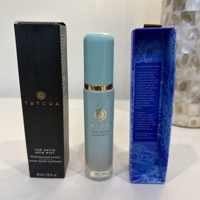 TATCHA  The Satin Skin Mist 1.35 fl oz Balancing Liquid Powder/ Japan Skincare