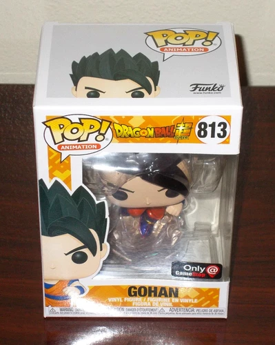 Funko Pop! Dragon Ball - Gohan (Metallic) - GameStop Exclusive #813 new
