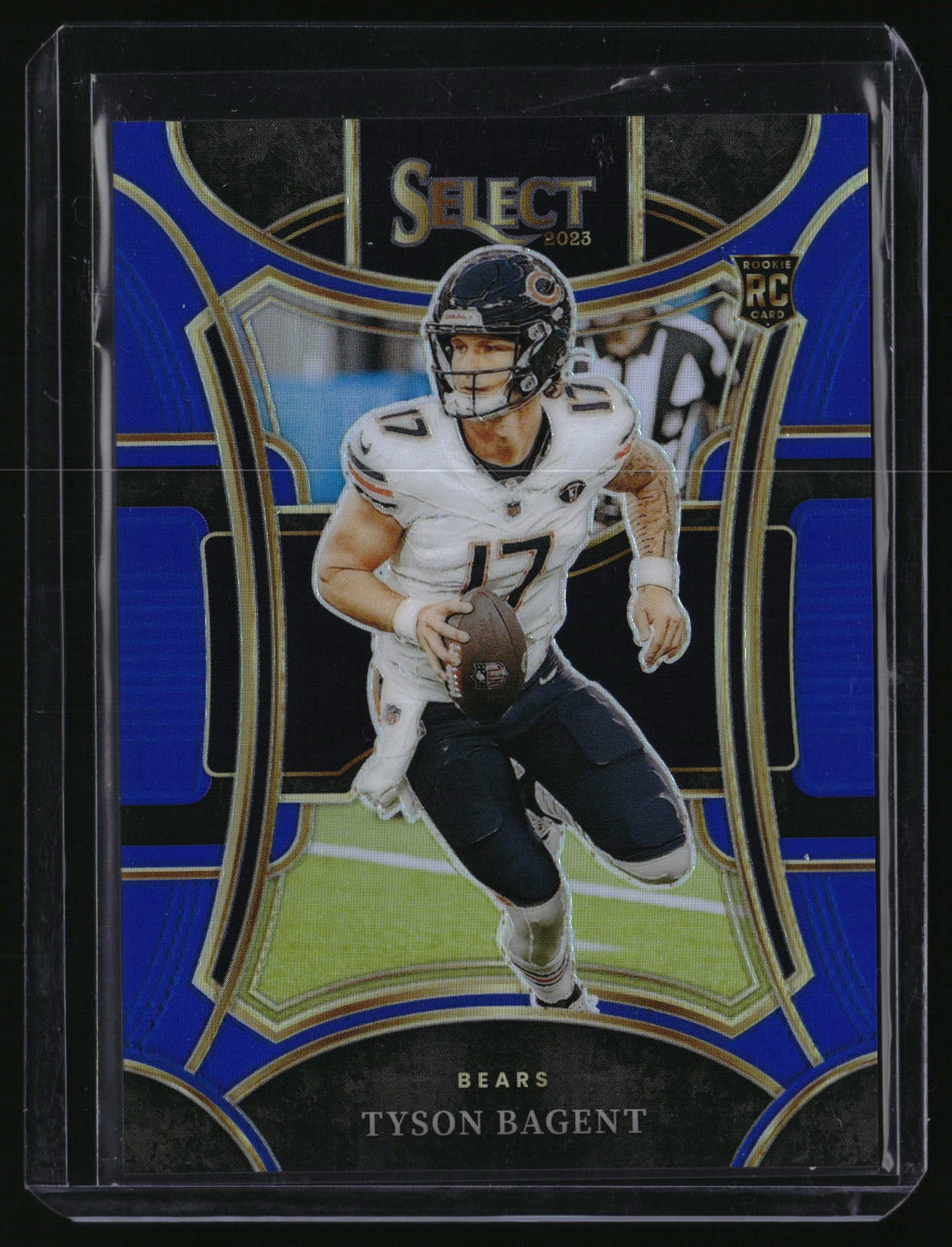 2023 Panini Select Football Tyson Bagent RC Rookie Suite Level Blue 92/99 #416