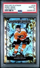 2022 O-Pee-Chee Platinum Bobby Brink RC (Liquid Metal) #219 PSA 10 #/349 (84)