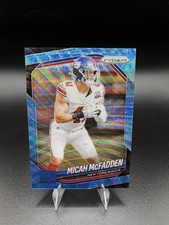 2025 Panini Prizm #95 Micah McFadden Blue Wave #/230