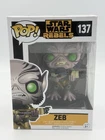Funko Pop! Vinyl: Star Wars Rebels - Zeb #137 - W/ Pop Protector