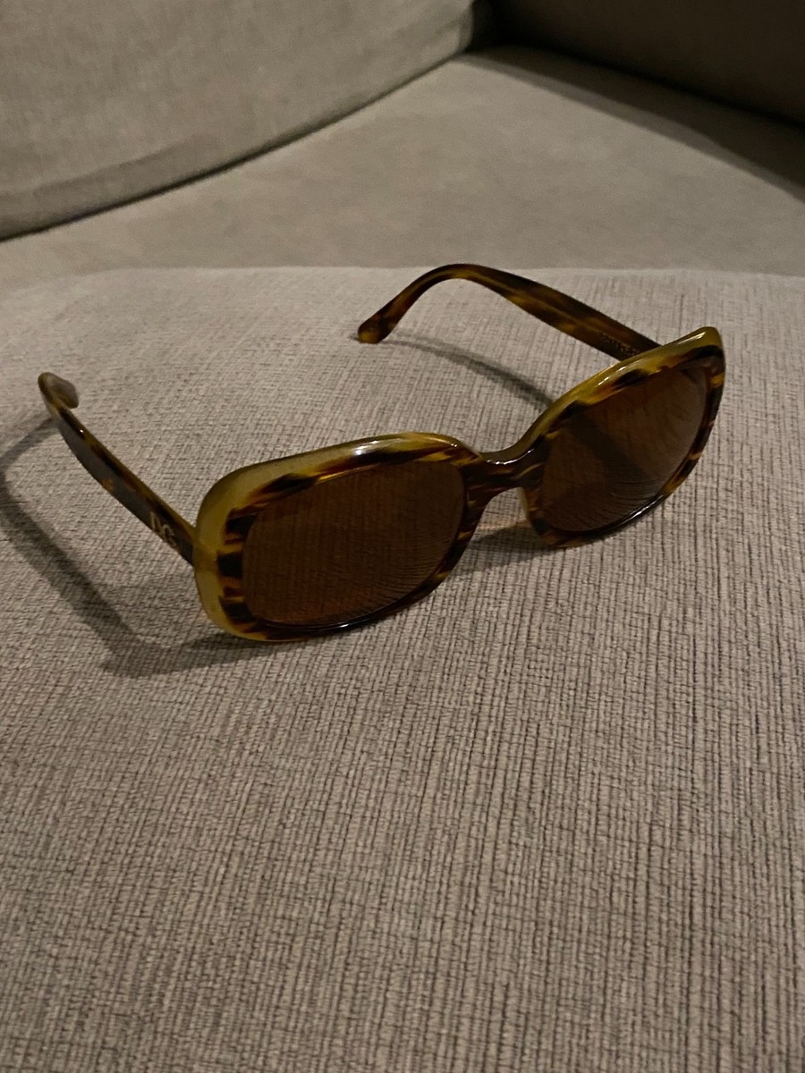 Vtg Dolce And Gabbana Sunglasses Tortoise DG4503 Brown Round  display picture 2