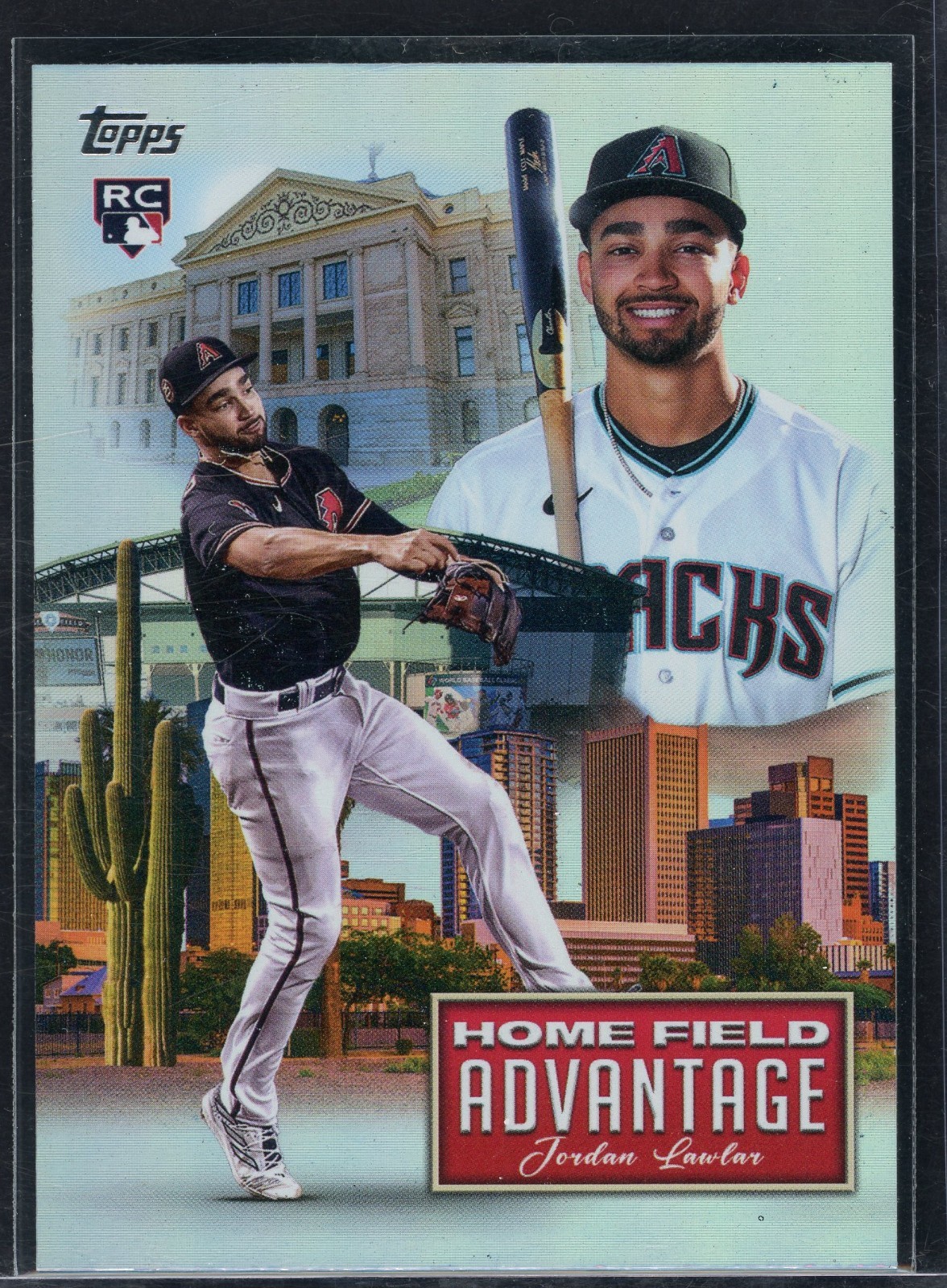 2024 Topps Series 2 - Home Field Advantage Jordan Lawlar #HFA-14 (RC)