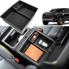 2024 2025 2026 Tacoma Accessories Center Console Organizer for Toyota Black